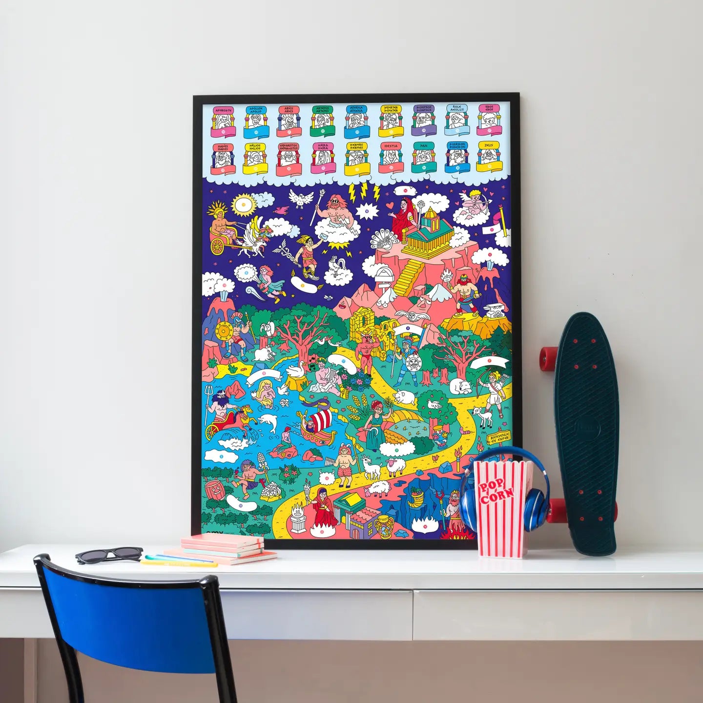 OMY Mythology Poster OMY School