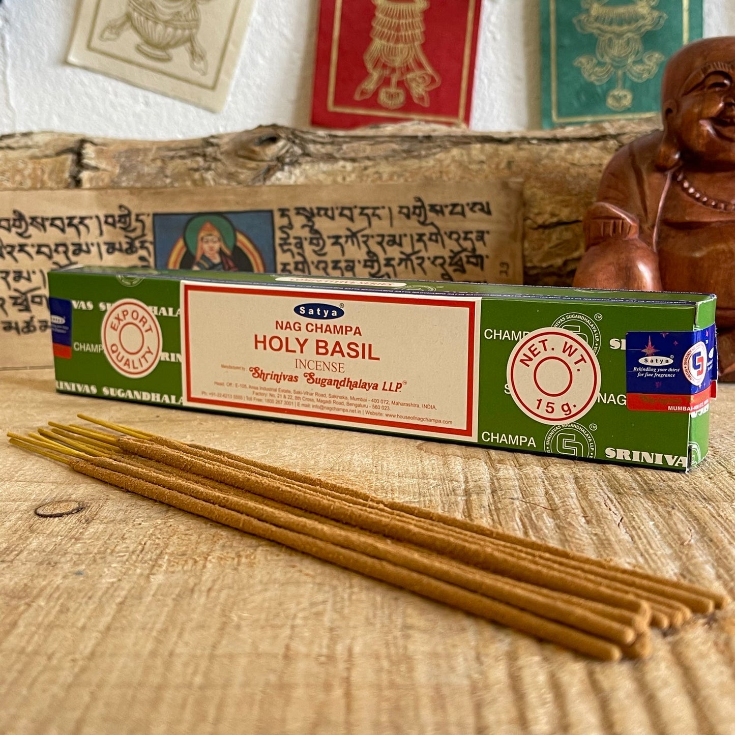 Satya Holy Basil Incense