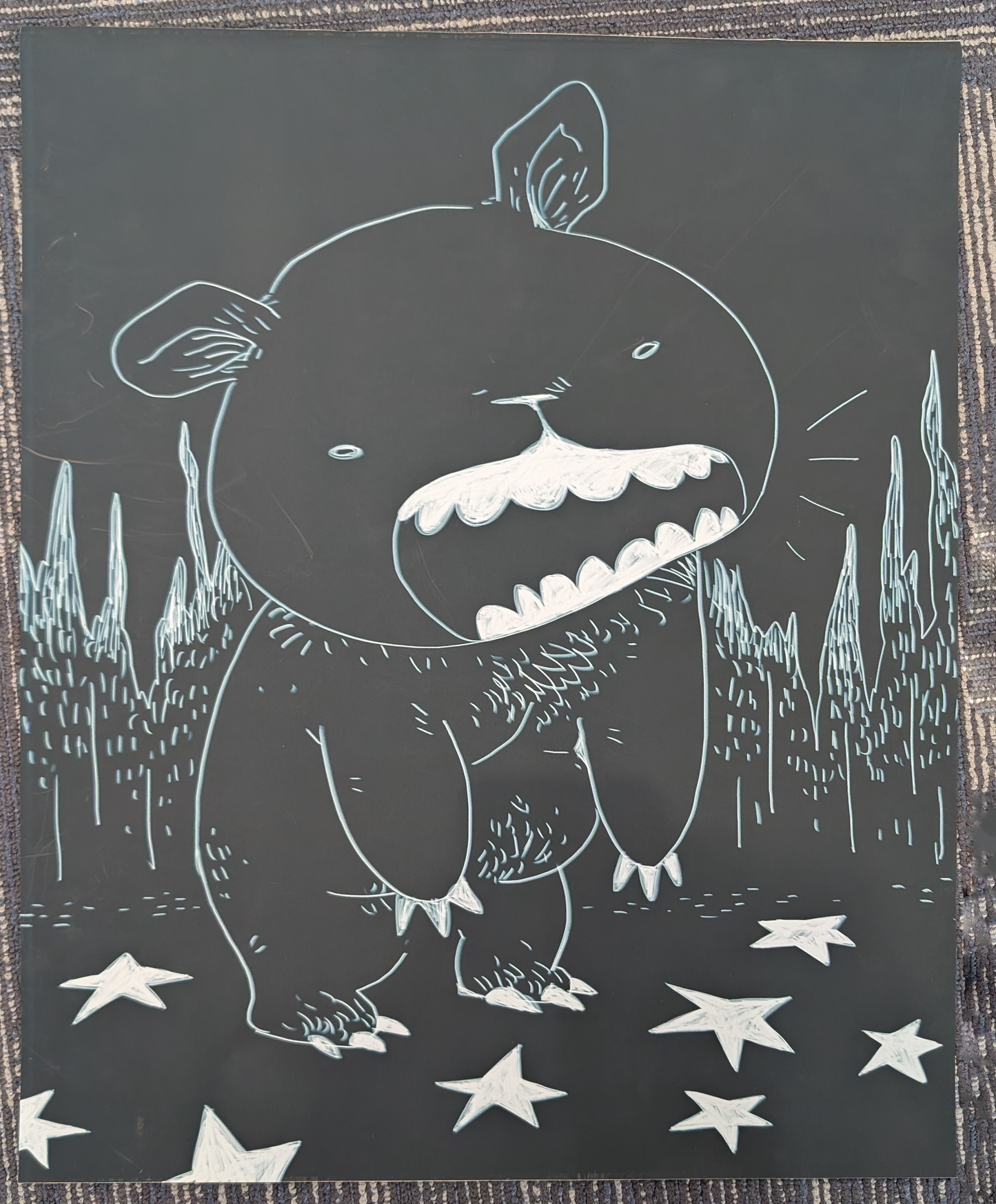 Henbuhao Bear With Stars