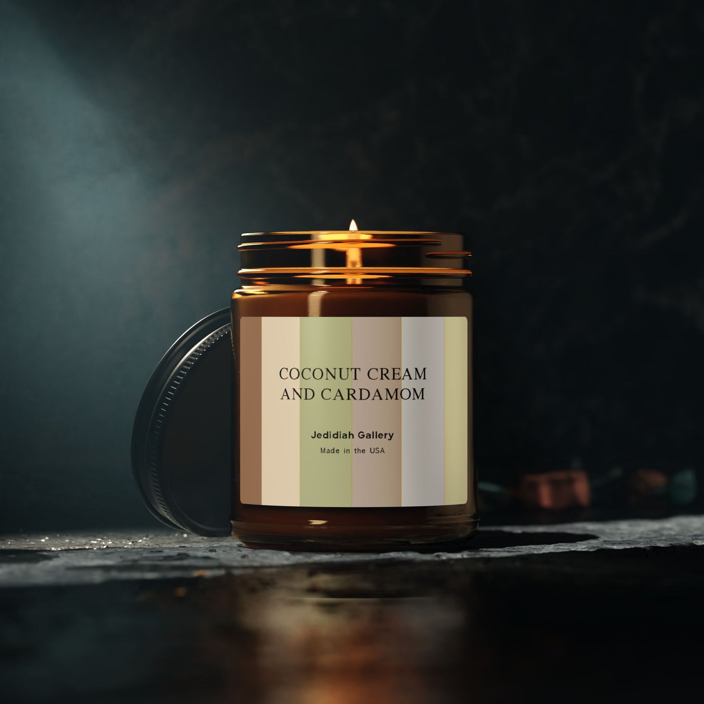 Coconut Cream and Cardamom Candle