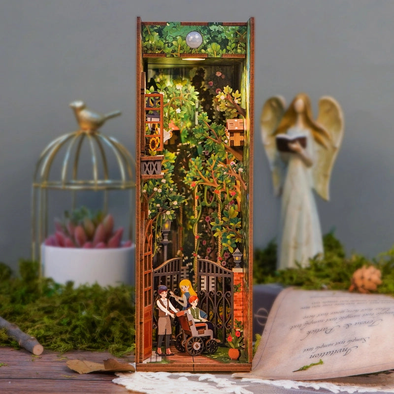 Diy Miniature House Book Nook Kit: Secret Garden