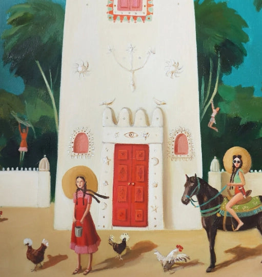 The Tower Open Edition Print by Janet Hill