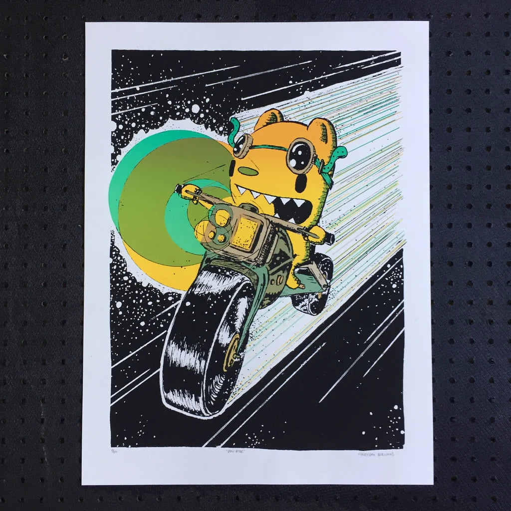 Joy Ride, Screen Print by everyday balloons