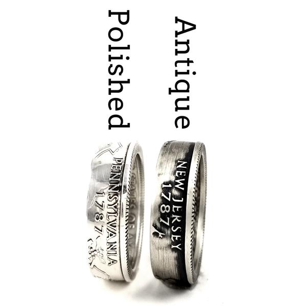 90% Sliver District of Columbia Quarter Ring (Polished)
