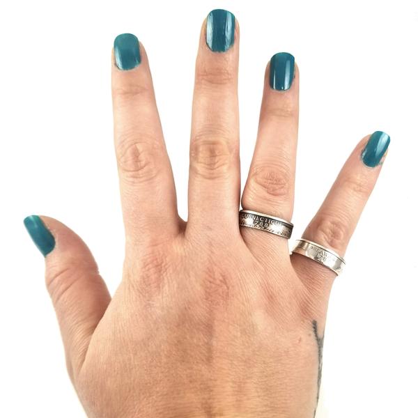 90% Sliver District of Columbia Quarter Ring (Polished)