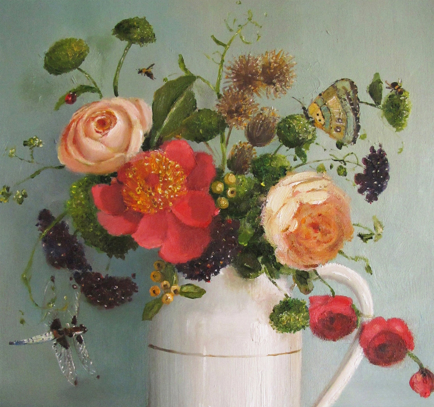 A Wild Bunch, Open Edition Print by Janet Hill