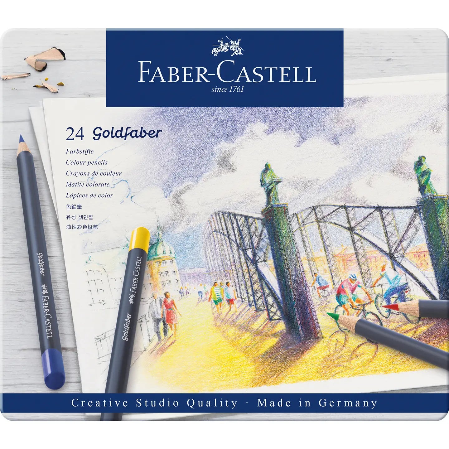 Goldfaber Color Pencils - Tin of 24