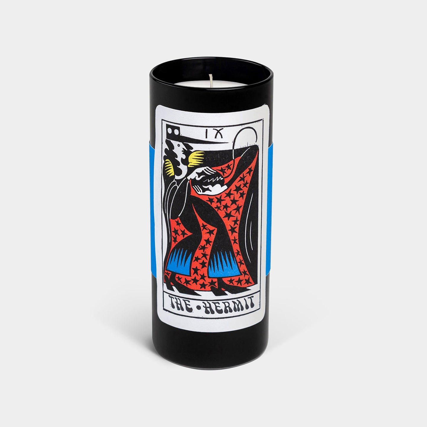 Tarot Hermit Candle - 6" Tall & 60 Hr Burn, Lav. & Vanilla