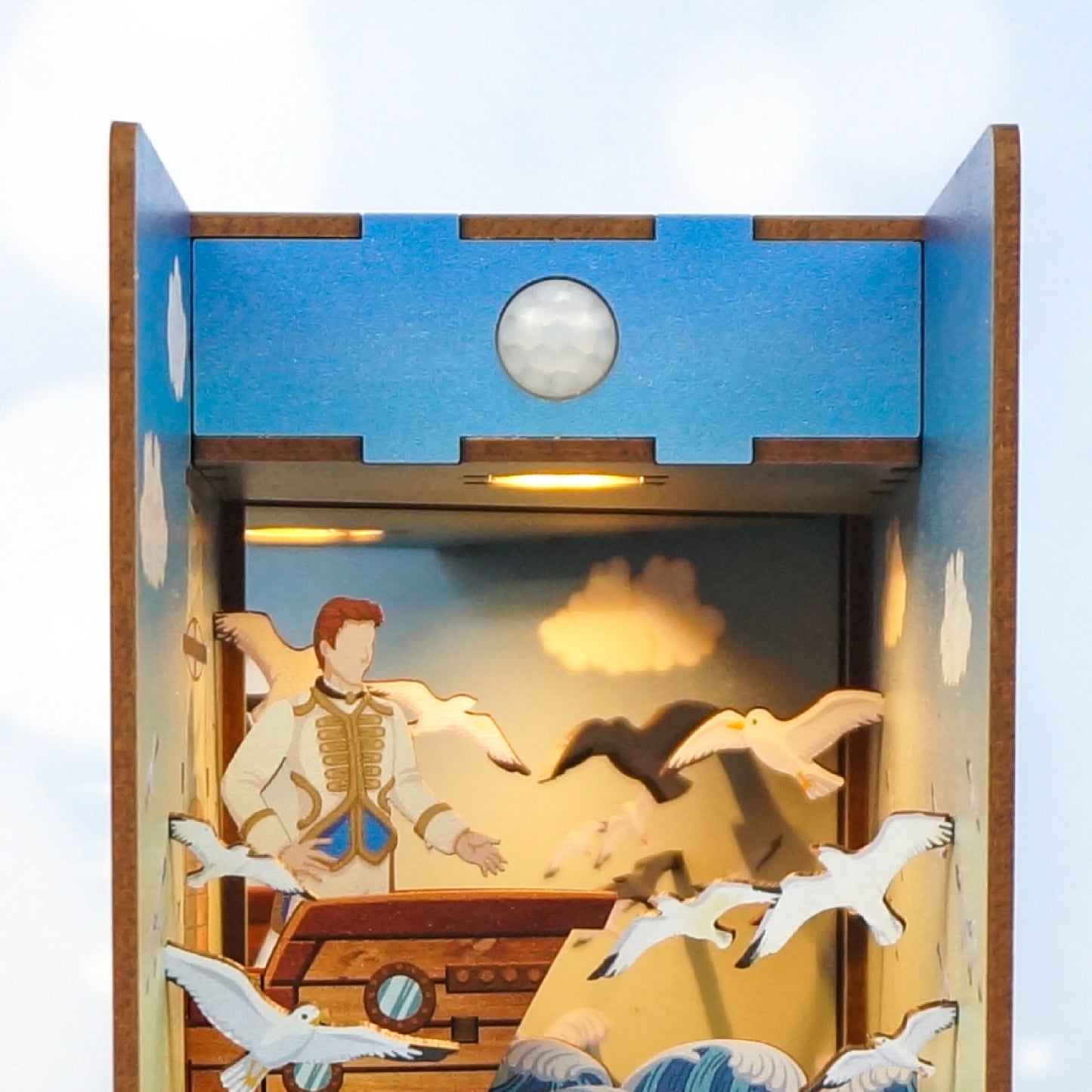 Diy Miniature House Book Nook Kit: Mermaid Story