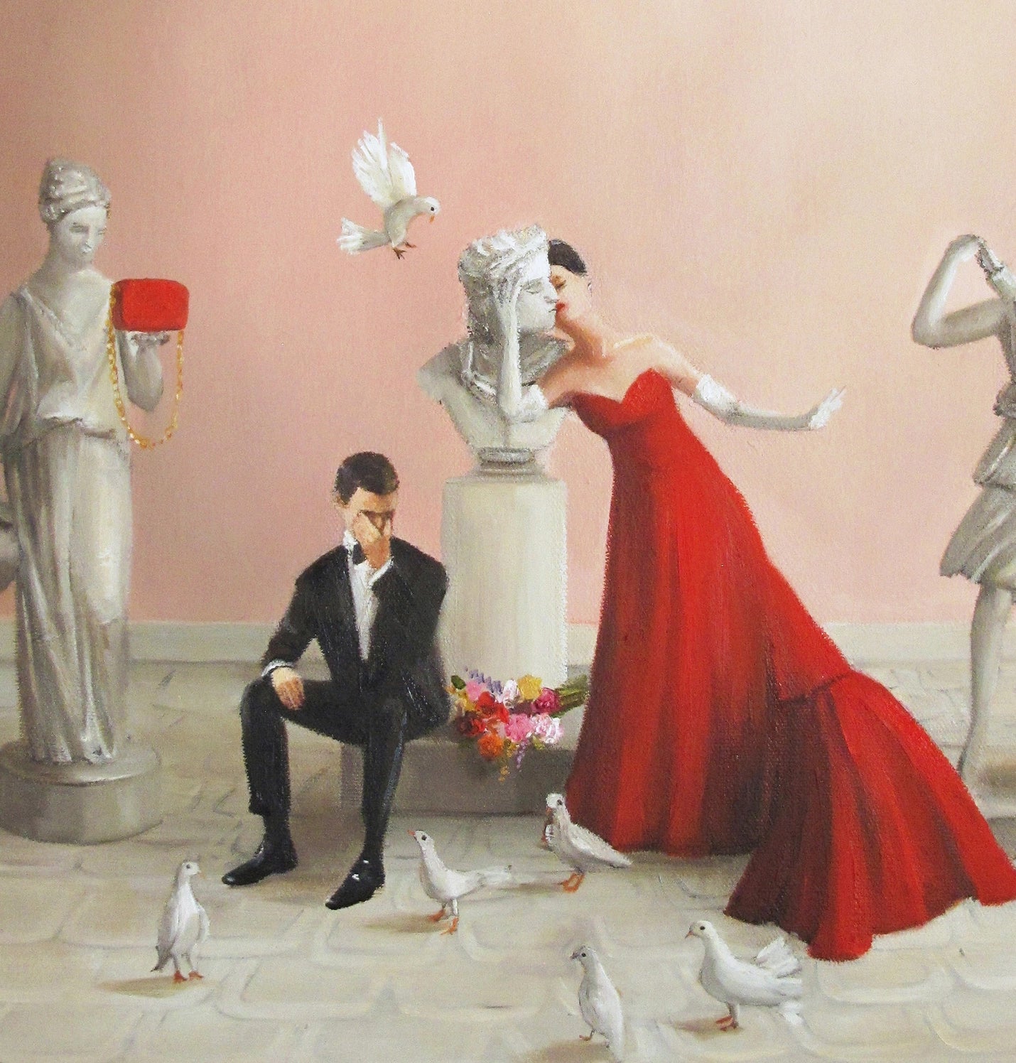 The Kidnapping of Edward Pink, Open Edition Print by Janet Hill