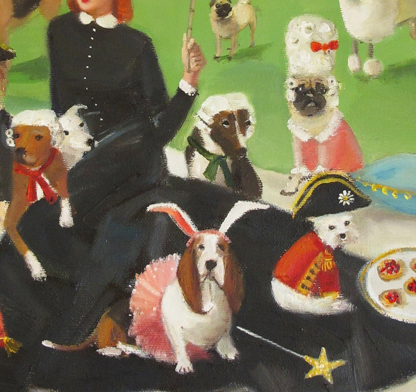 Miss Moon Lesson Eight, Open Edition Print by Janet Hill