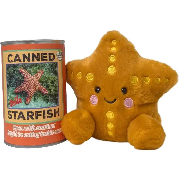 Stella the Canned Starfish - Eco-Friendly Plush W/Jokes