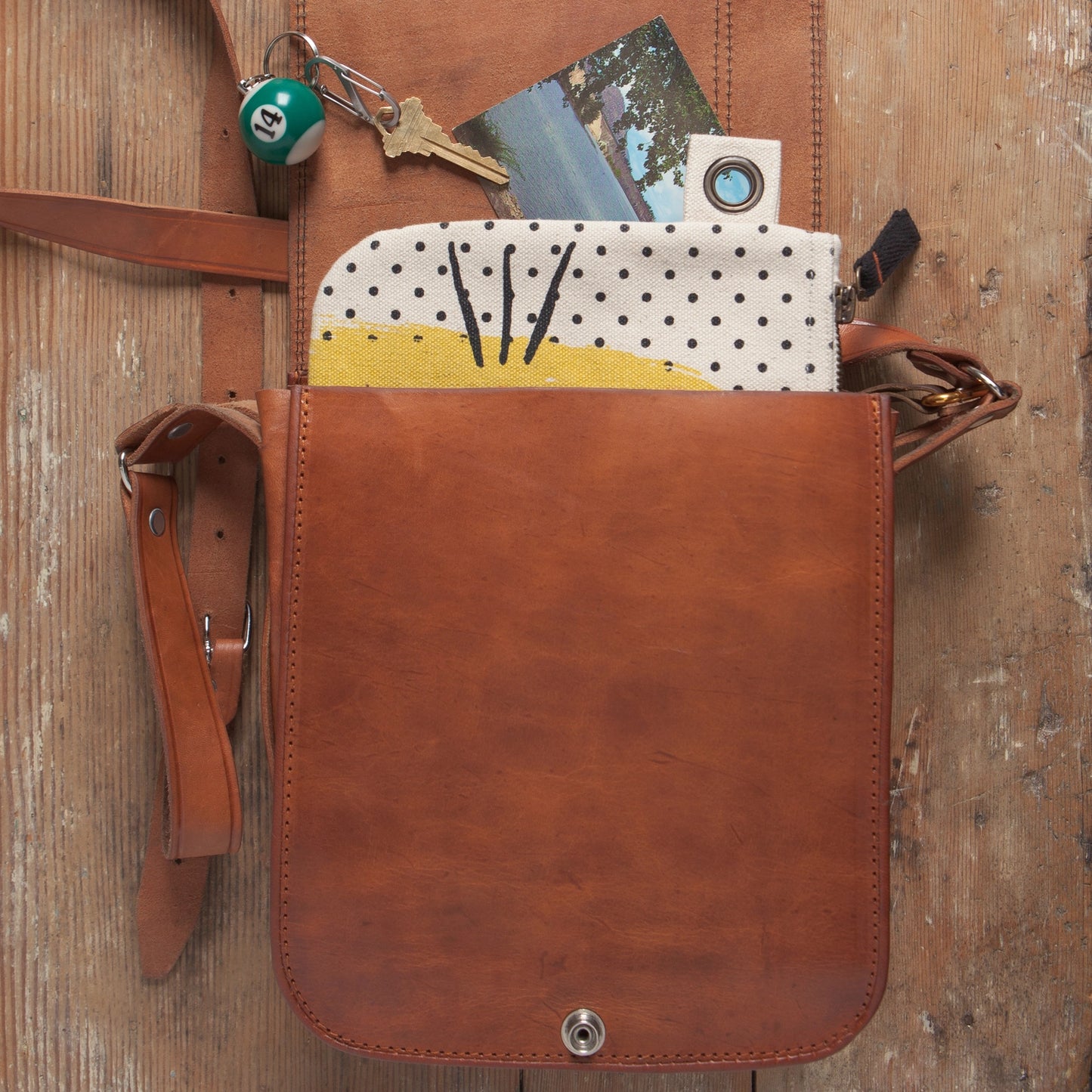 Meow Meow Cats Large Cotton Zipper Pouch