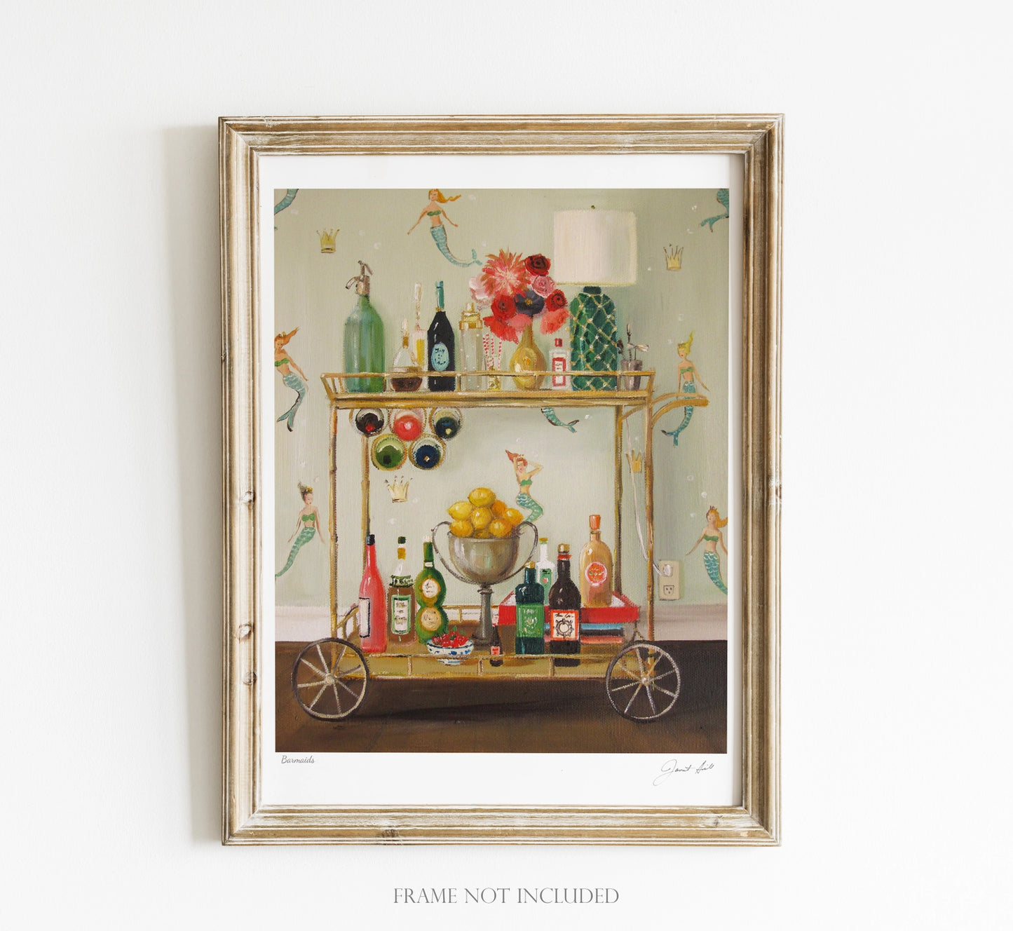 Barmaids, Open Edition Print by Janet Hill