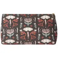 Far and Away Large Cotton Cosmetic Bag
