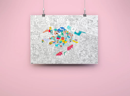 Kids Life Giant Poster