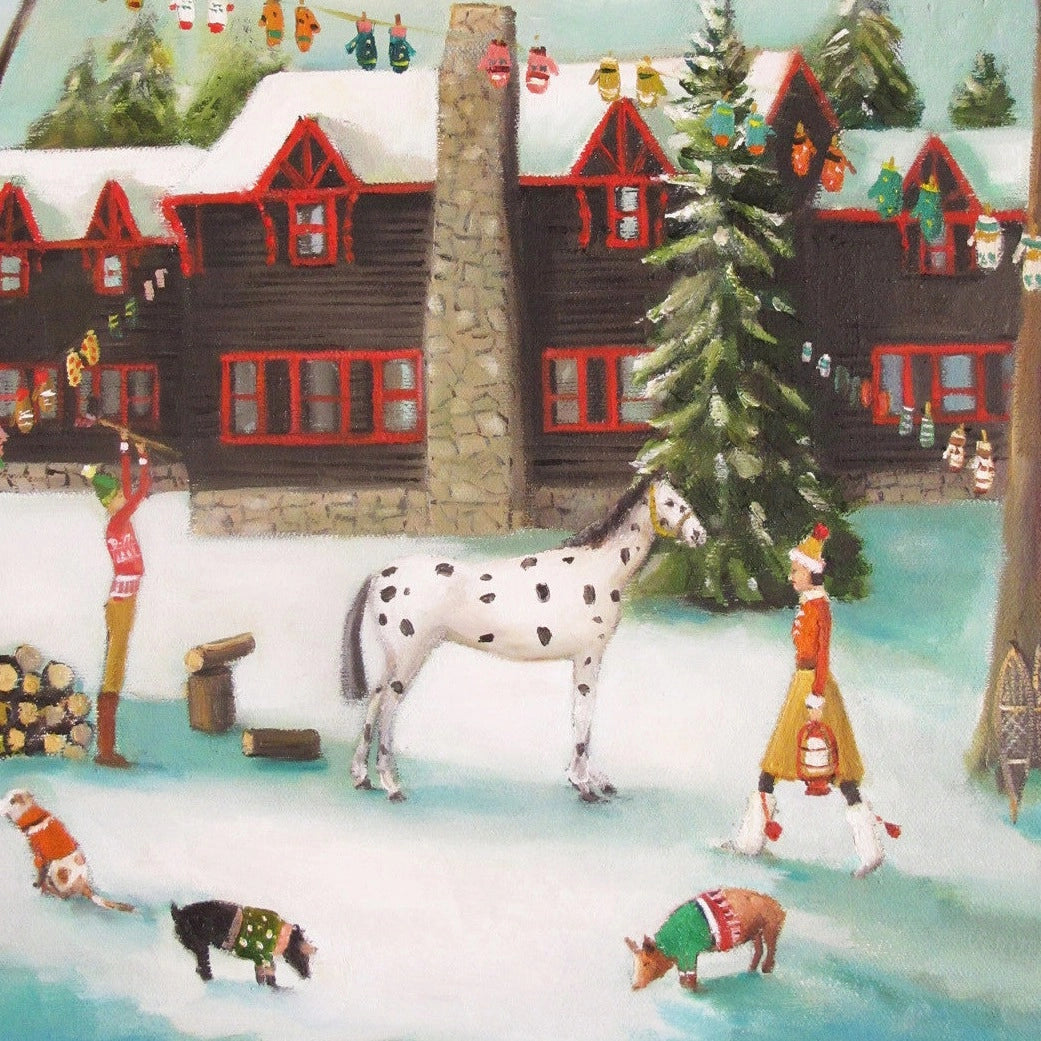 Muskoka Manor, Open Edition Print by Janet Hill