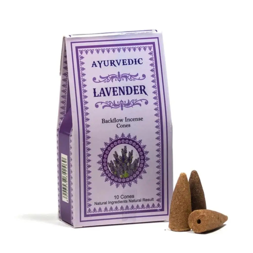 Incense Cone- Ayurvedic, Lavender