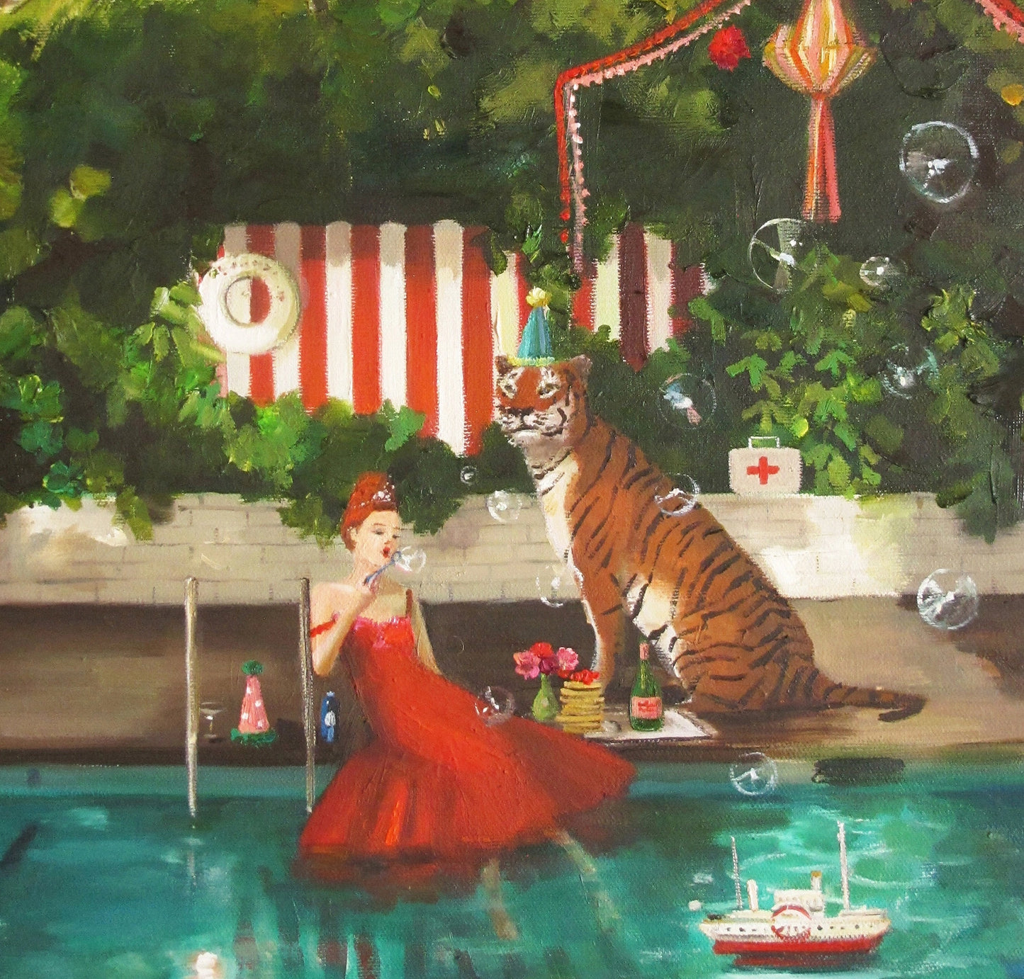 Lost Weekend Art, Open Edition Print by Janet Hill