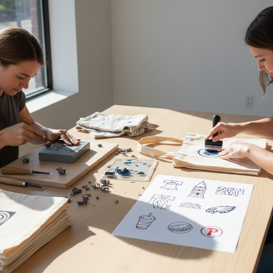 Block Printing Tote Workshop (City Stamp or Botanical Stamp)