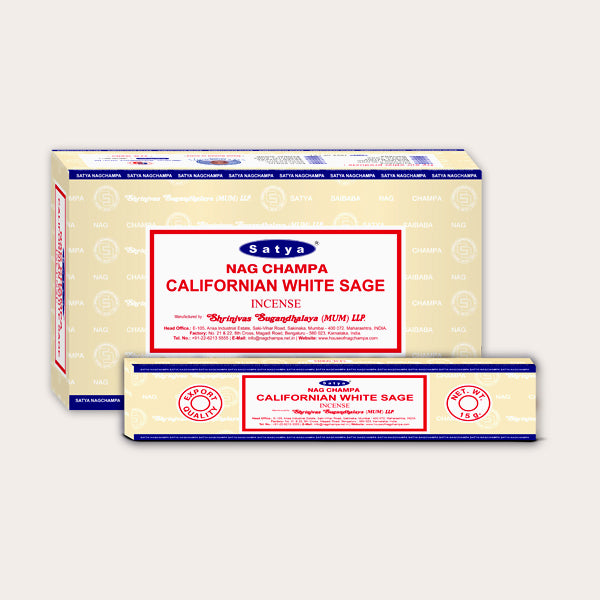 Satya Incense- California White Sage