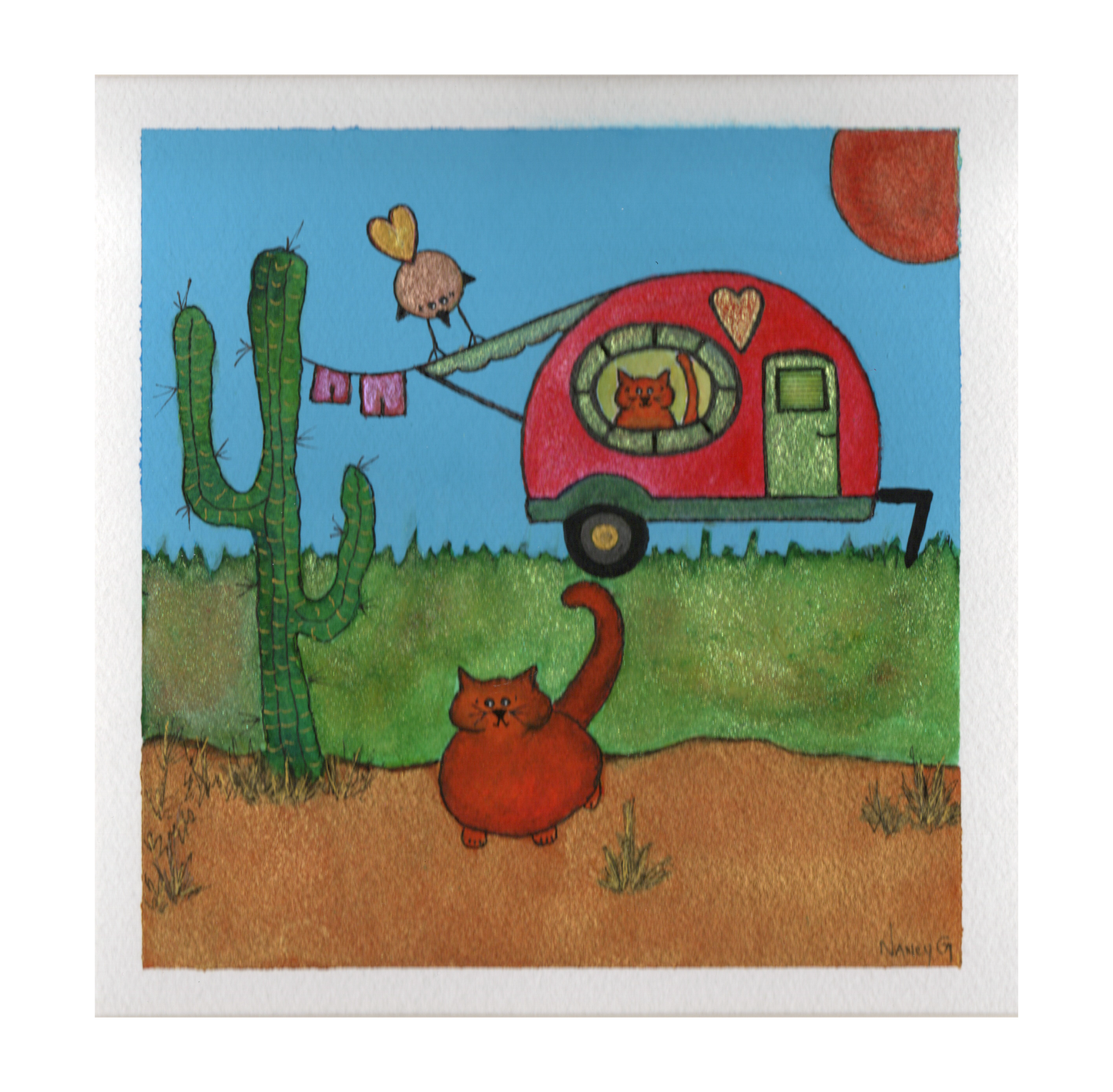 Nancy Green: Fat Cat Goes Camping