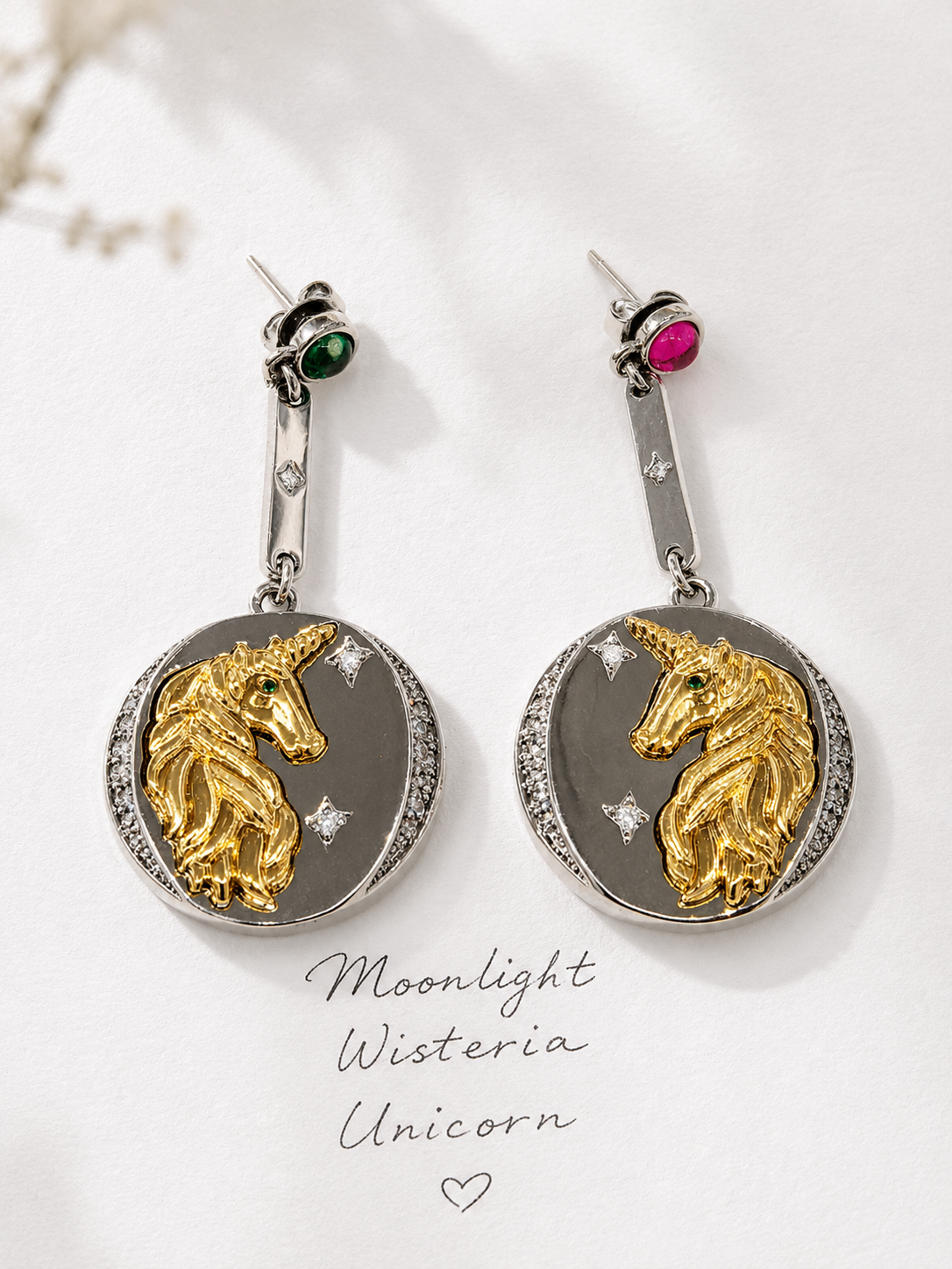 Hand Crafted Unicorn Earring