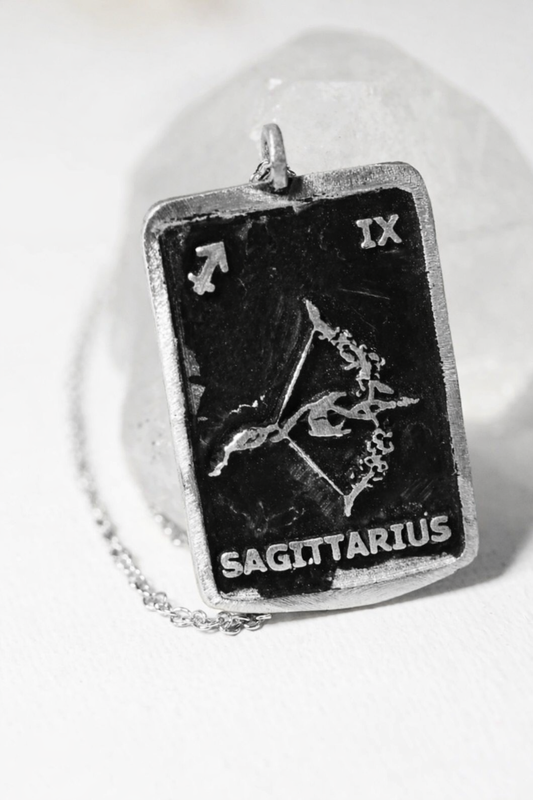 Sterling Silver Hand Made Zodiac Necklace