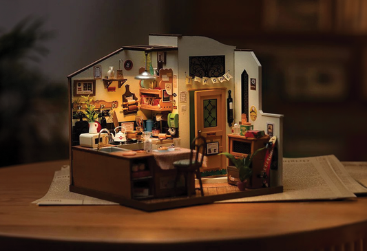 Cozy Kitchen DIY Miniature House Kit DG159
