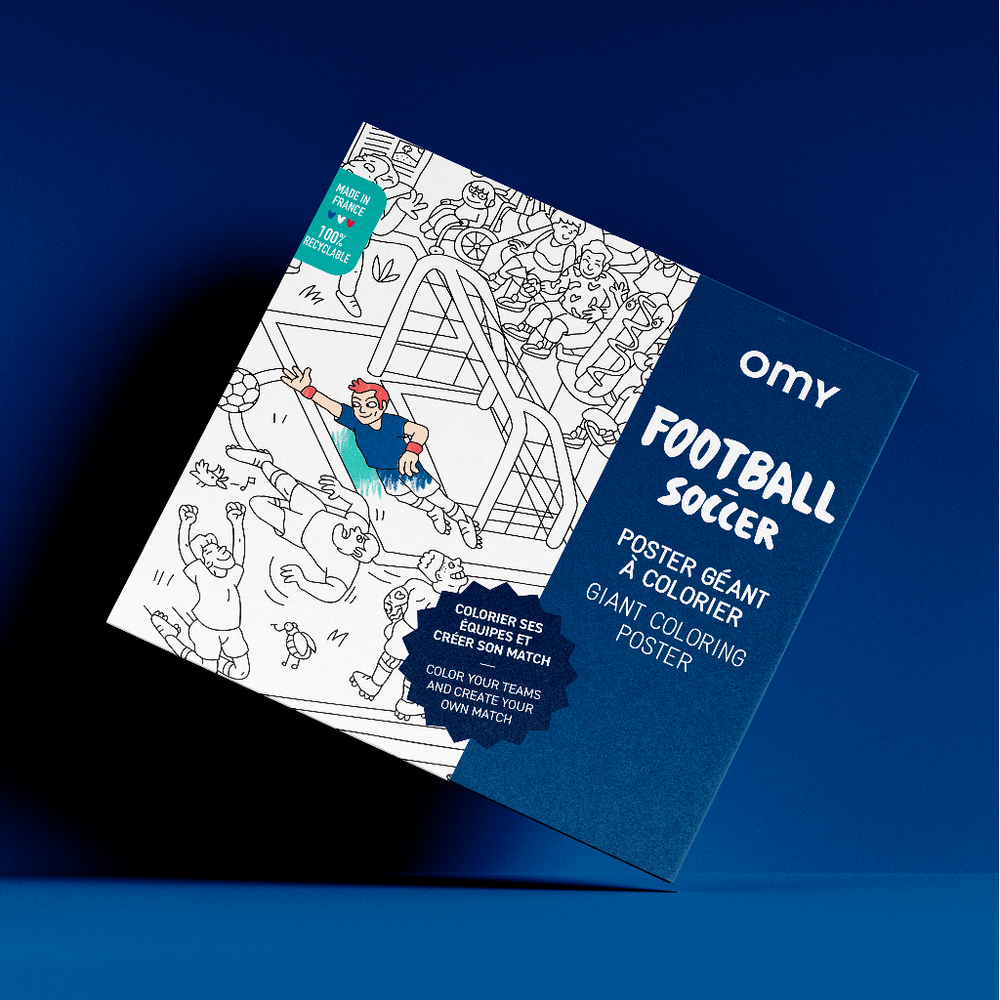 OMY Soccer - Giant Poster