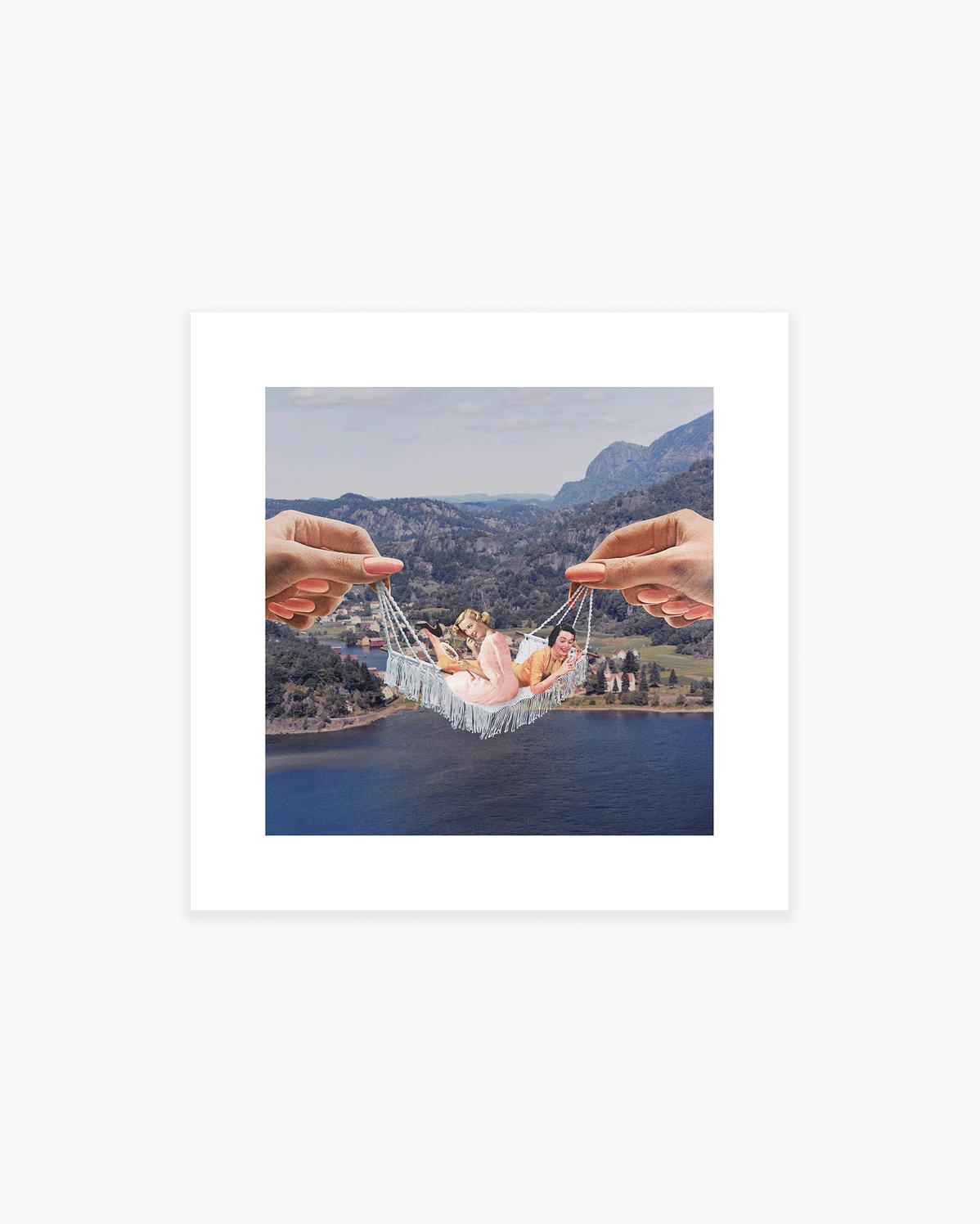 Hangin' Out, Open Edition Art Print by Julia Walck