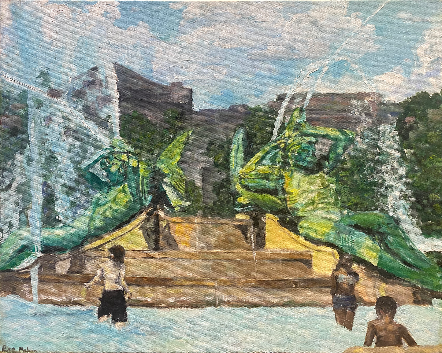 Rosemary Mahan: The Fountain