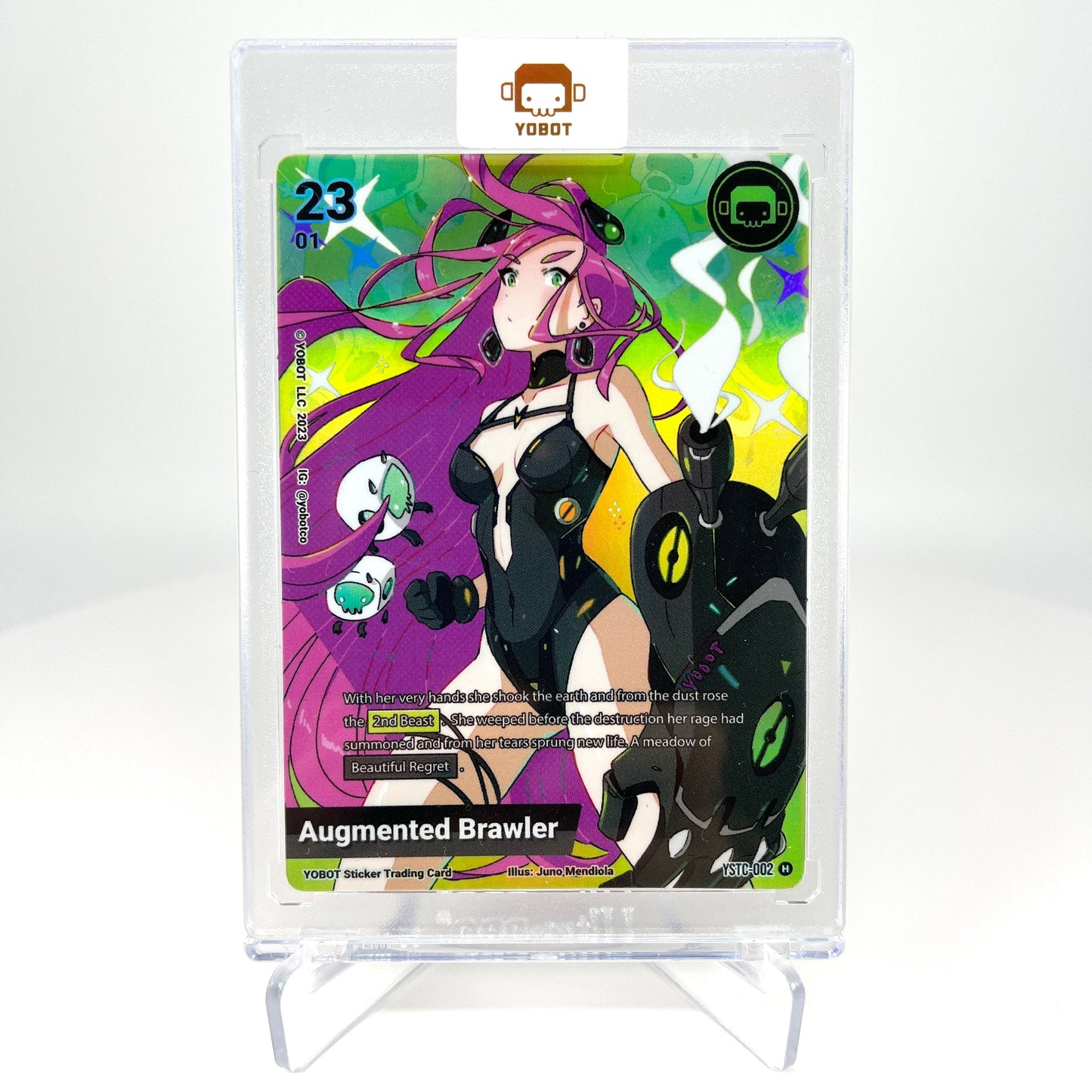AUGMENTED BRAWLER - STICKER ART CARD