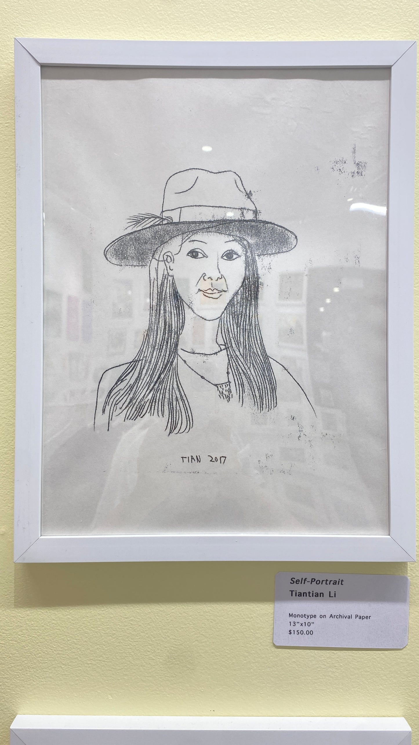 Self-Portrait, by Tiantian Li