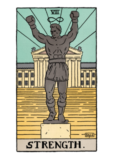James Boyle- Philly Tarot Card Print