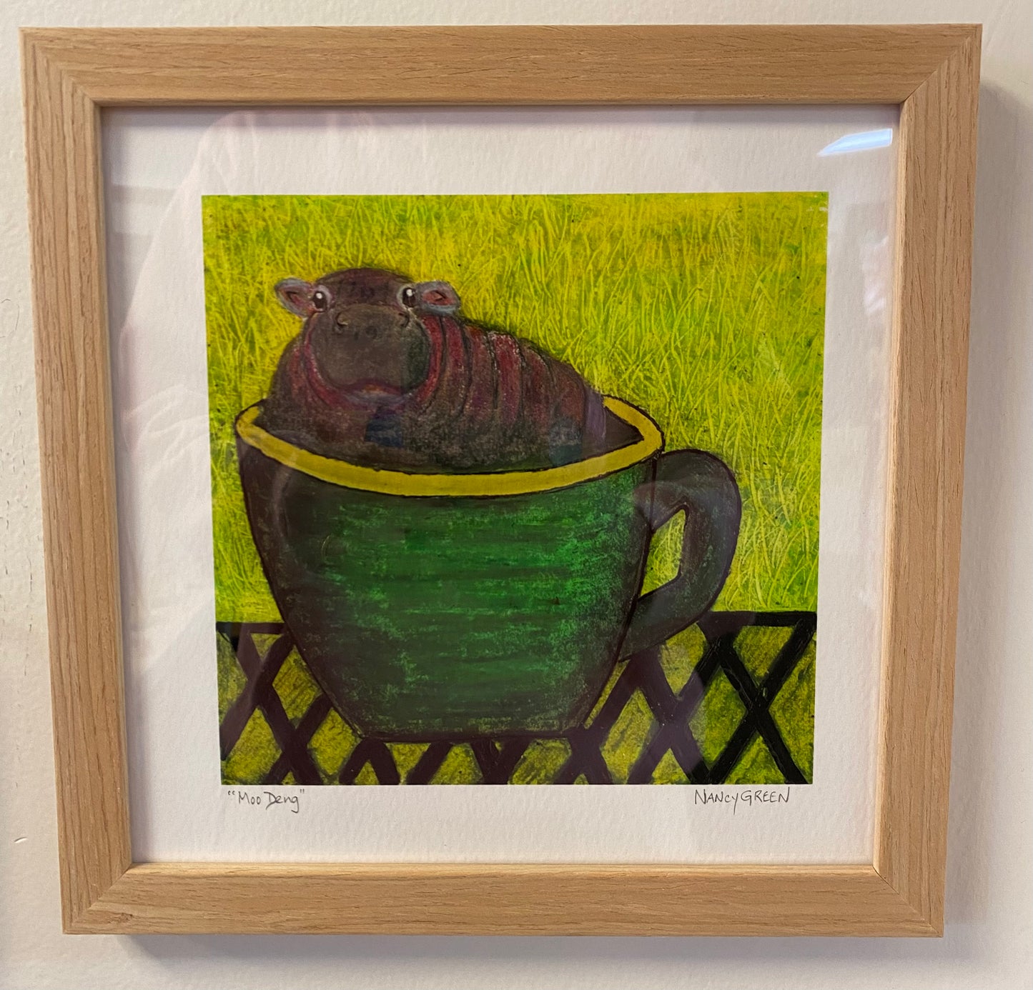 Nancy Green Print: Moo Deng