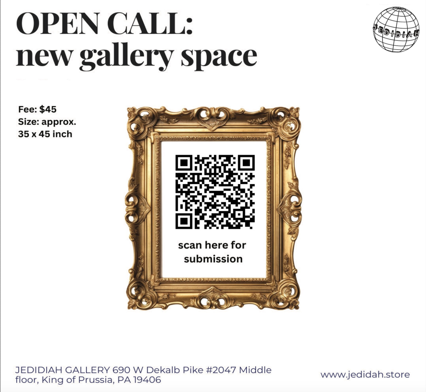 Open Call: New Gallery Space