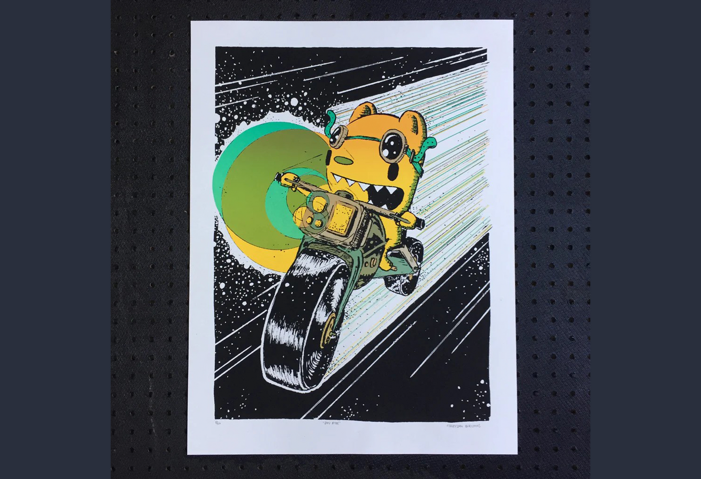 Joy Ride, Screen Print by everyday balloons