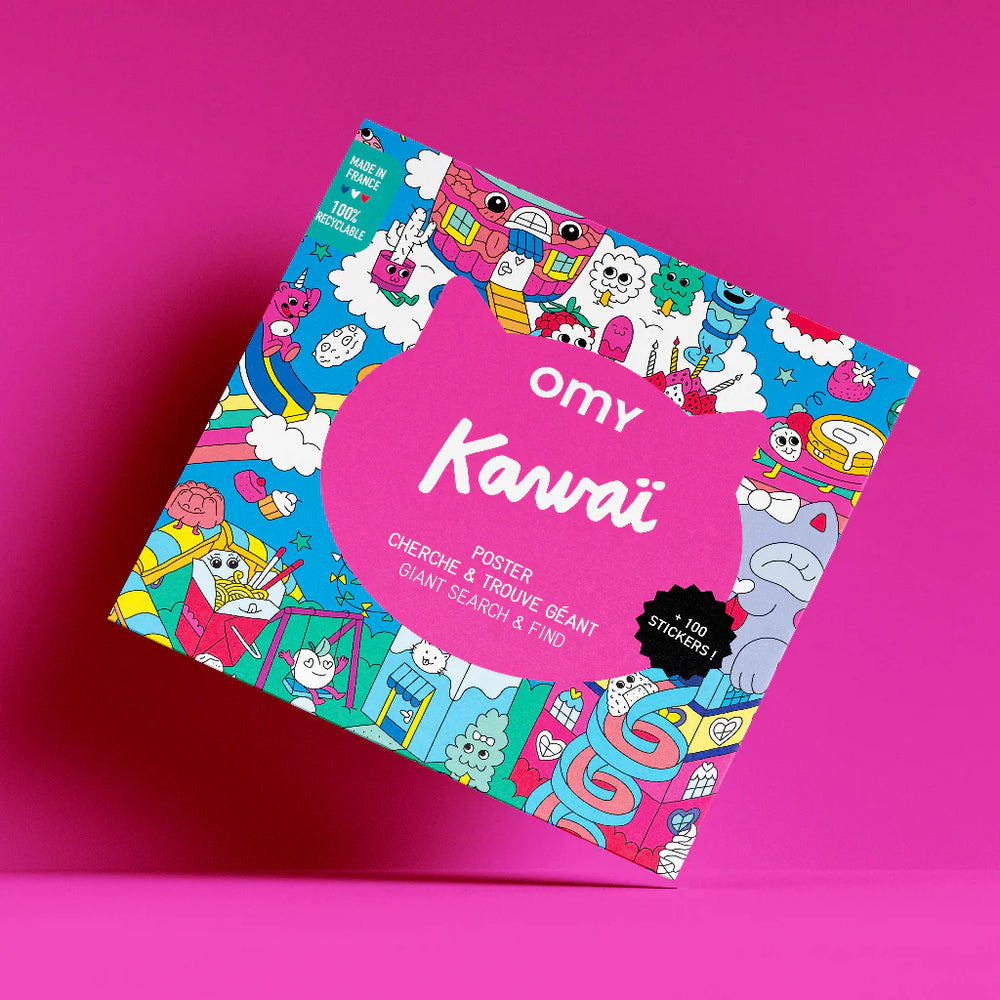 OMY Kawaii - Giant Sticker Poster