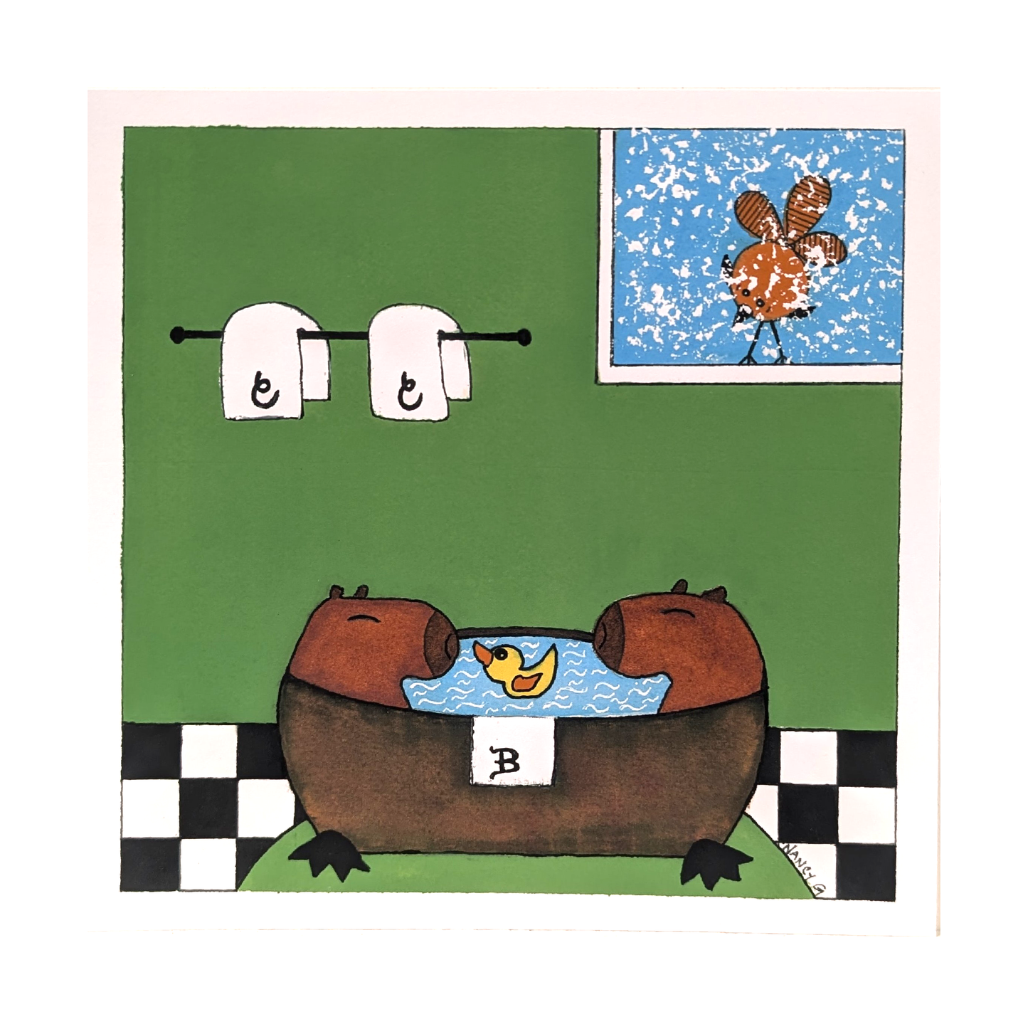 Nancy Green: Capybather (Baby It's Cold Outside 3)