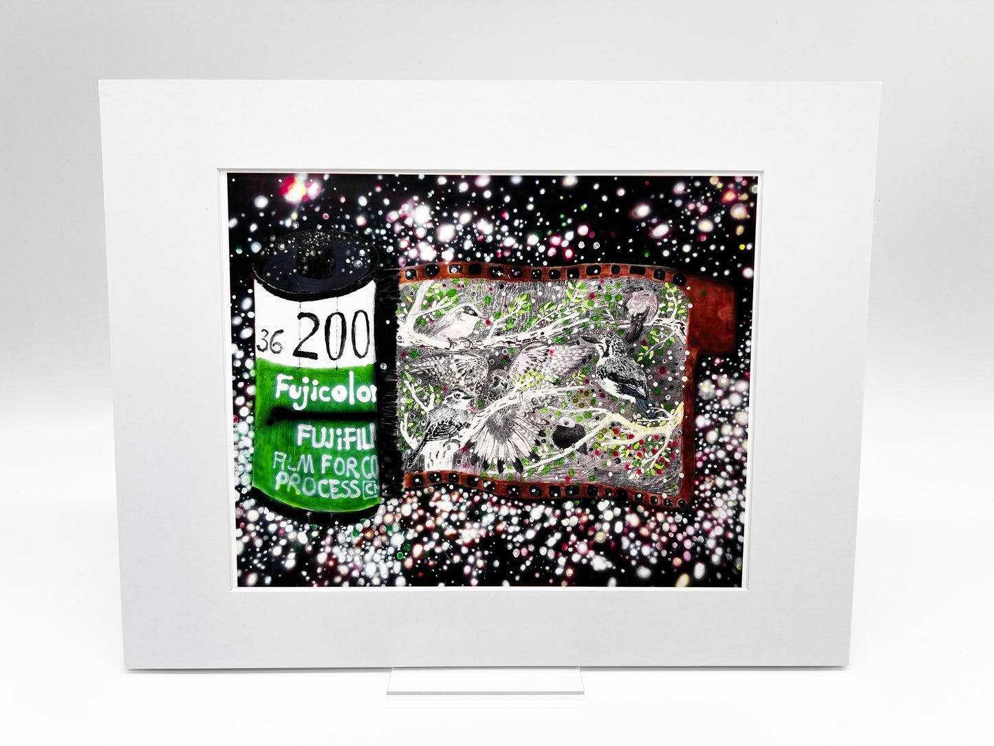 Rephotograph - Fuji, Open Edition Print by Enzhao Liu