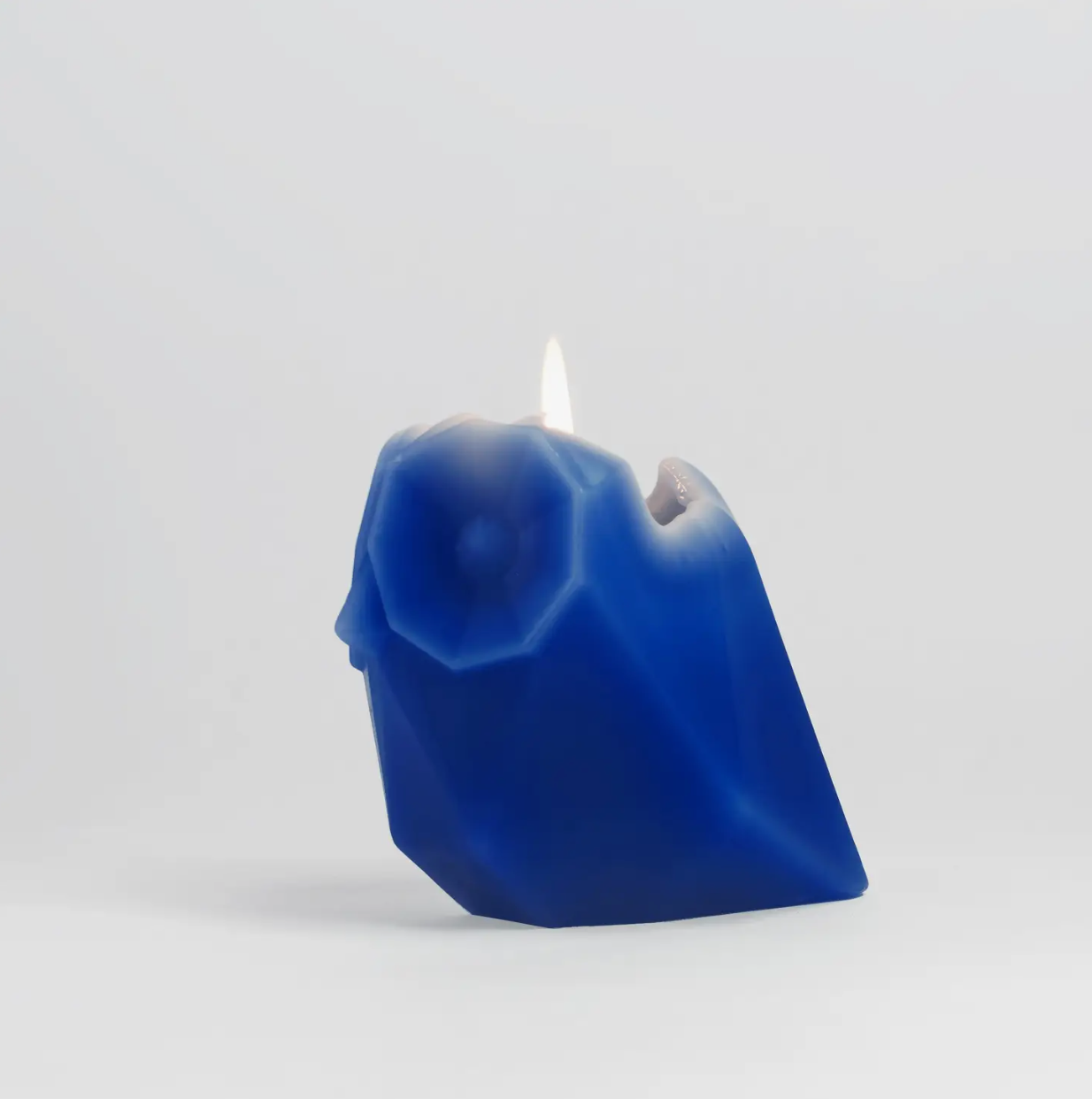 Pyropet Ugla Owl Candle - Electric Blue