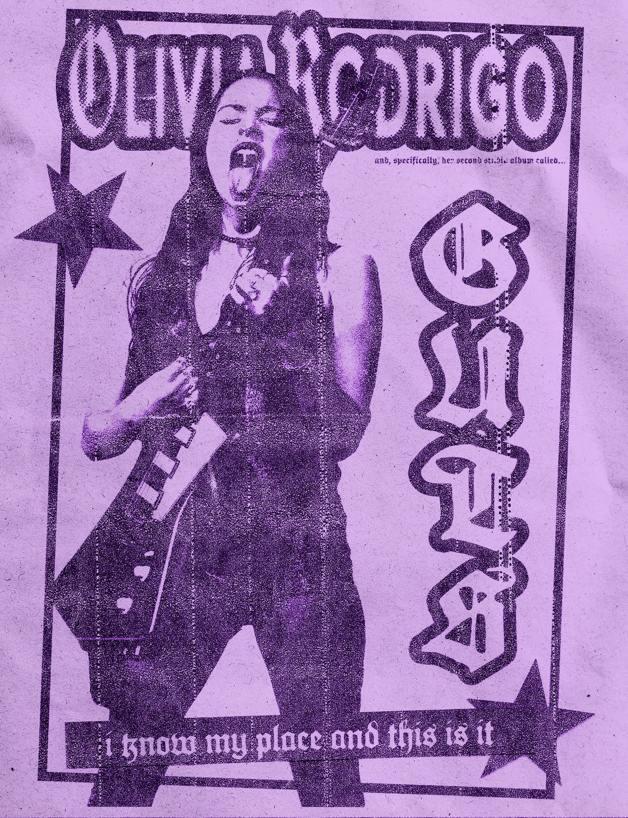 Pop Star Punk Poster