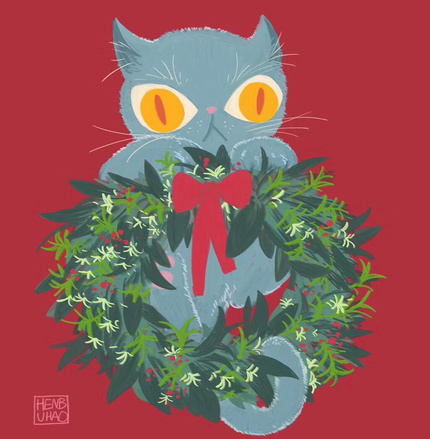 Henbuhao Poster: Merry Christmas!