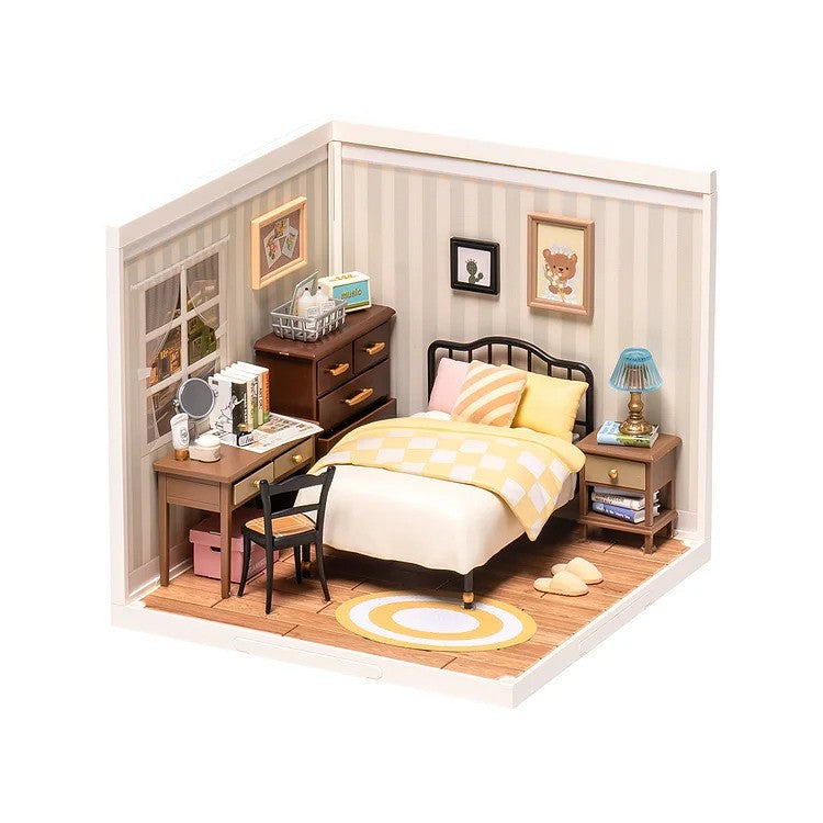 Sweet Dream Bedroom DIY Plastic Miniature House DW009