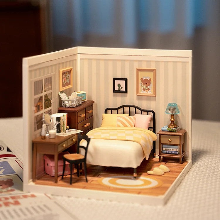 Sweet Dream Bedroom DIY Plastic Miniature House DW009
