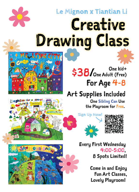 Limited Spot! Le Mignon x Tiantian Li Drawing Class