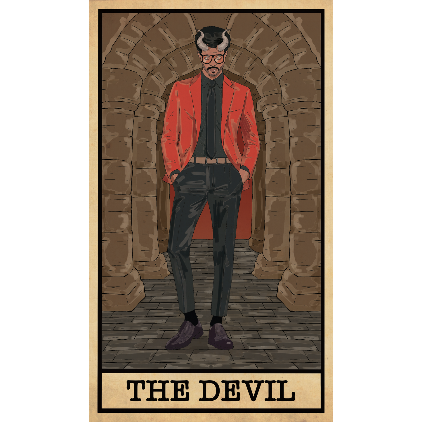 Singer Tarot Print- The Devil
