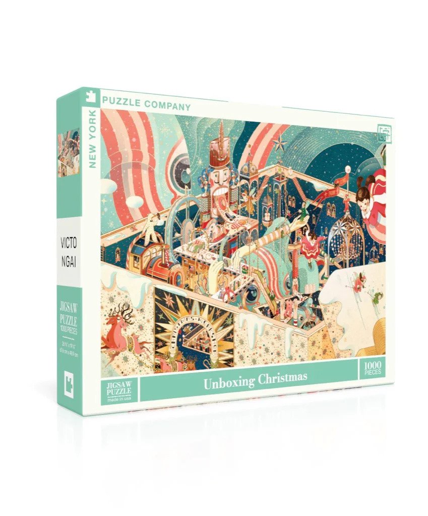 Unboxing Christmas 1000 Piece Puzzle