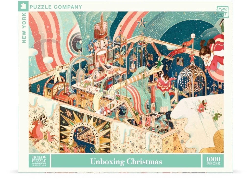 Unboxing Christmas 1000 Piece Puzzle